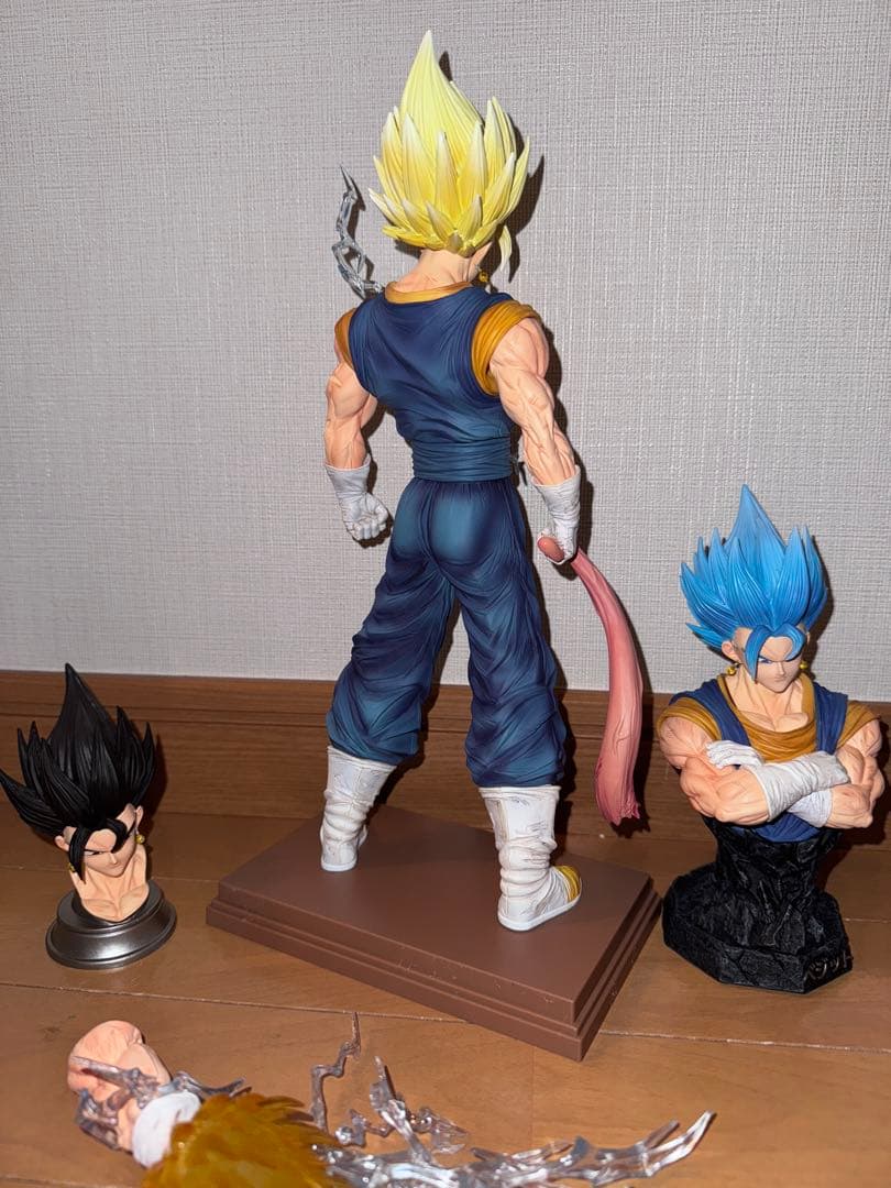 ドラゴンボール ベジット フィギュア ガレキ 超サイヤ人ブルー