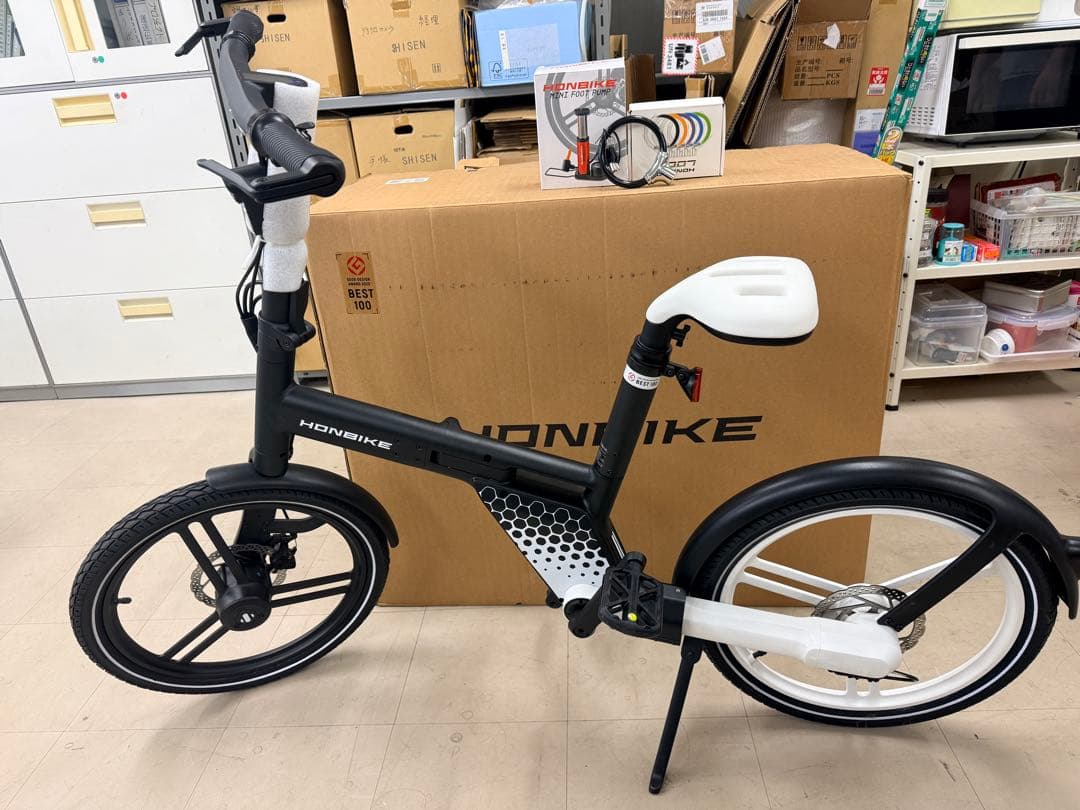 【新品未開封】HONBIKE 電動アシスト自転車 折りたたみ式