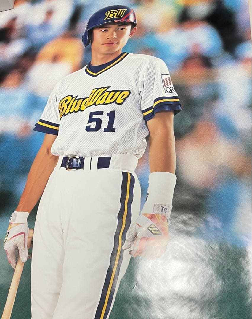 イチロー、等身大ジャンボポスター、未使用品、メジャーリーガー