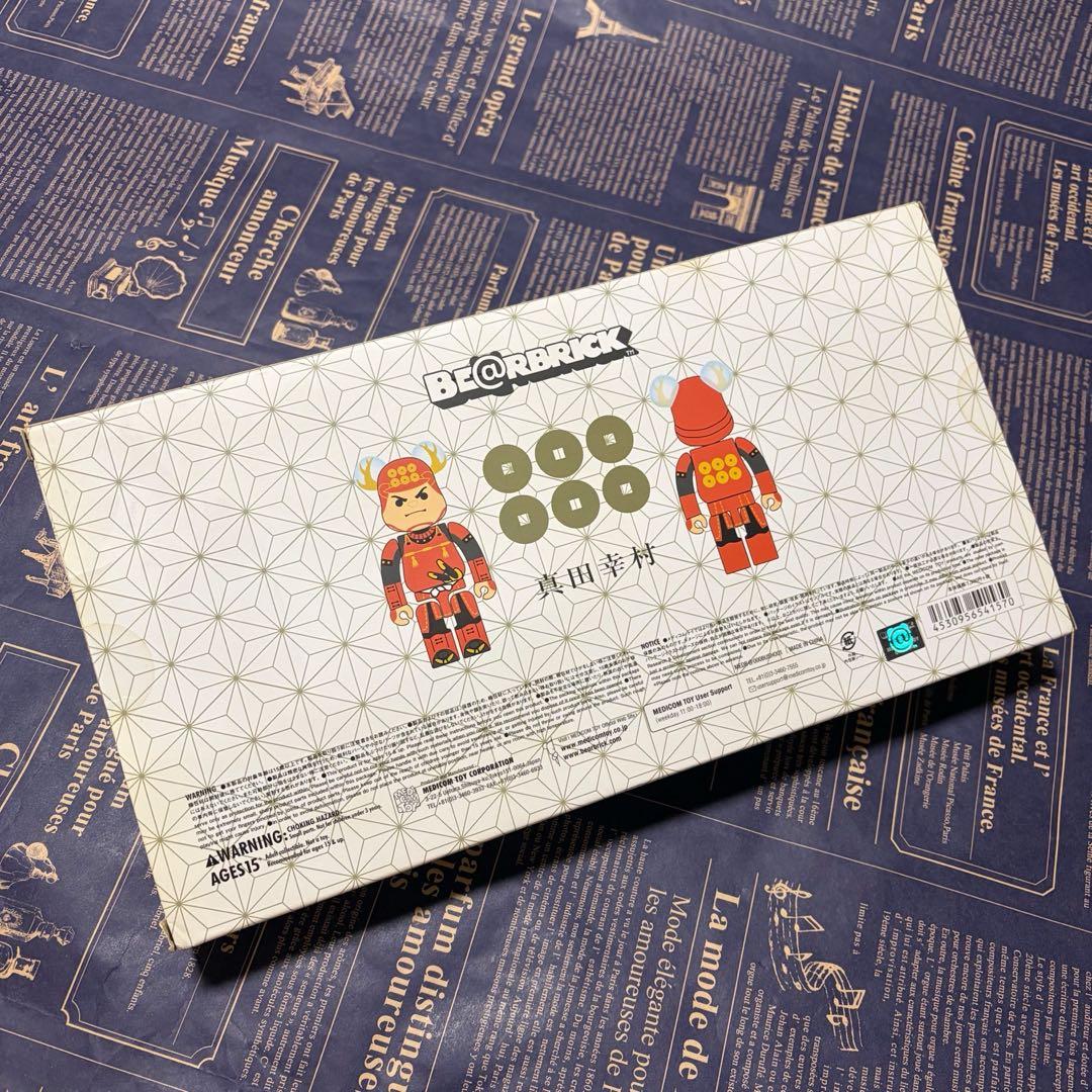 【新品・未開封】BE@RBRICK 戦国武将 4体セット
