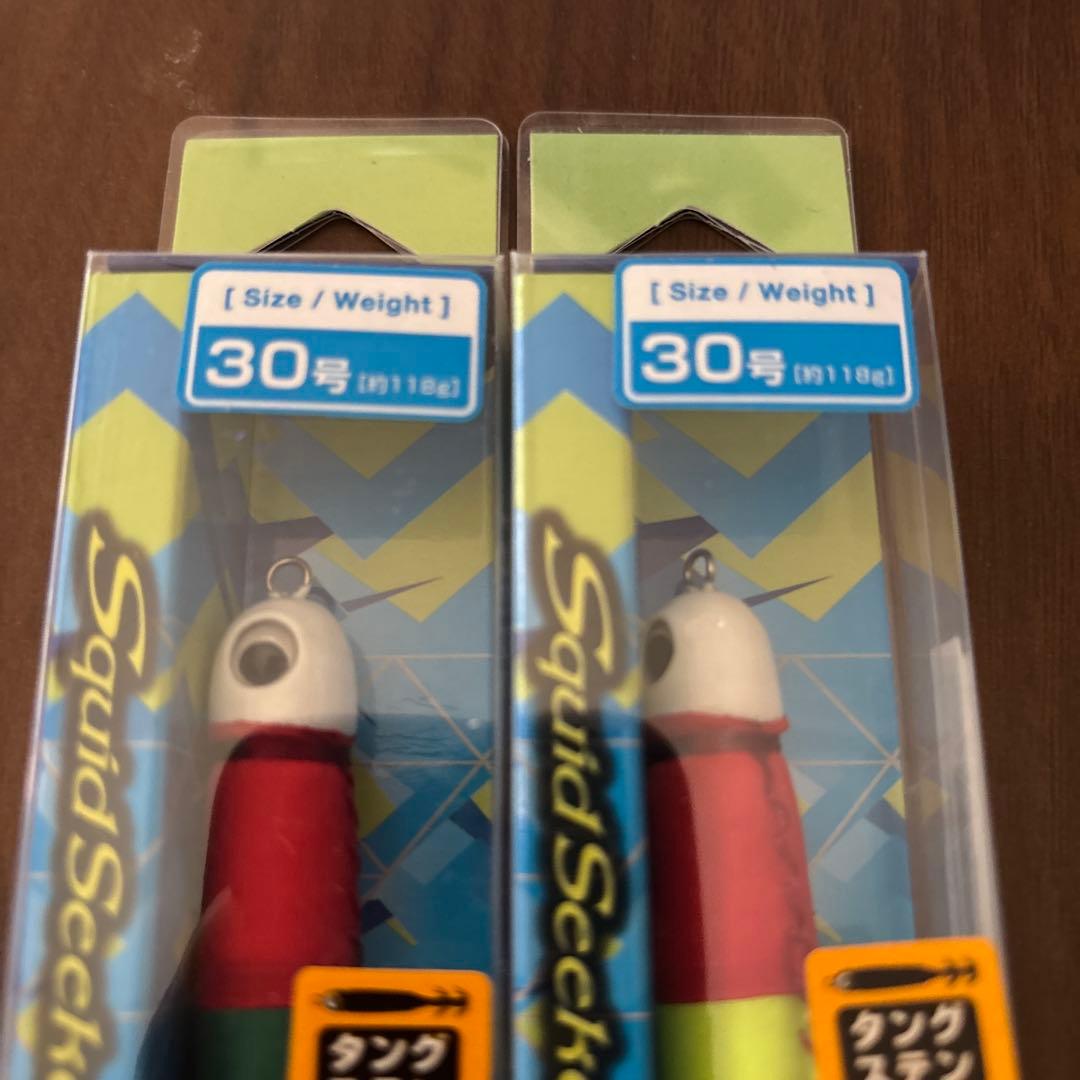 バレーヒル スクイッドシーカー メタリン TG 30号 2個セット