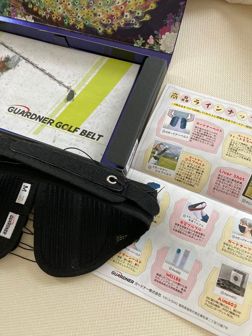 ア*キ様 美品♪￼正規品ガードナーベルト・ゴルフM