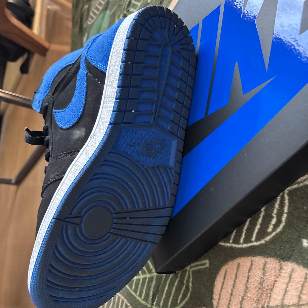 Nike Air Jordan 1 ブラック/ブルー ハイカット