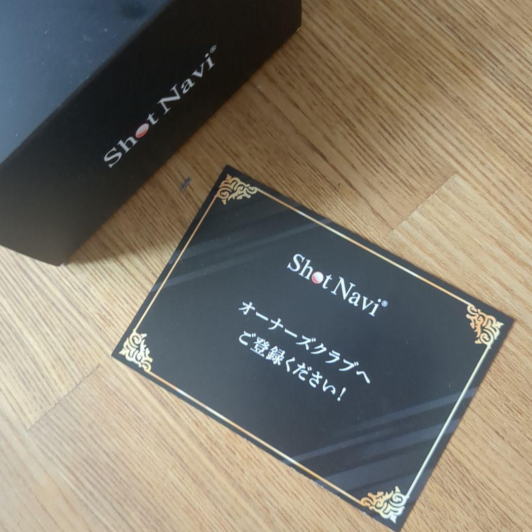 Shot Navi Evolve α GPSナビ付き ゴルフウォッチ
