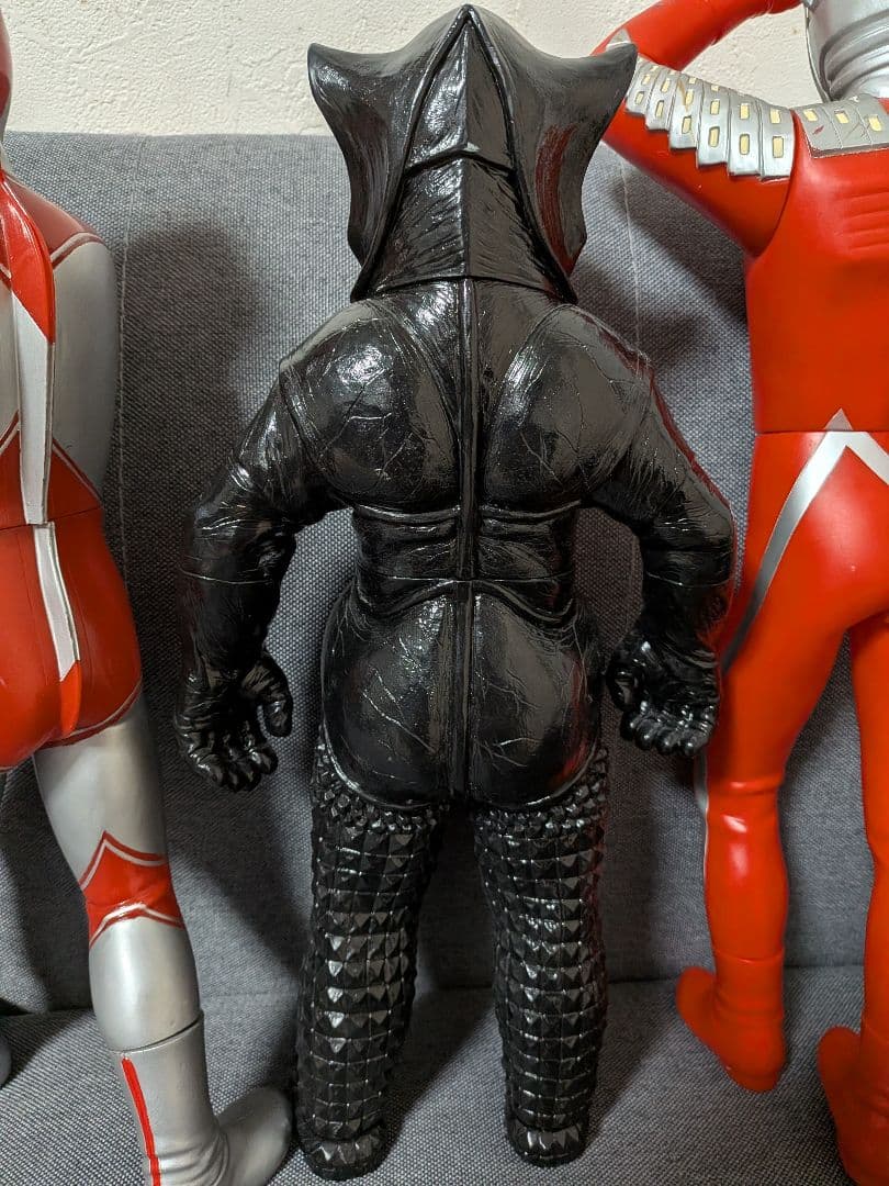 ウルトラマン　ソフビ　ビッグサイズソフビ　3種セット　メフィラス星人　ジャック