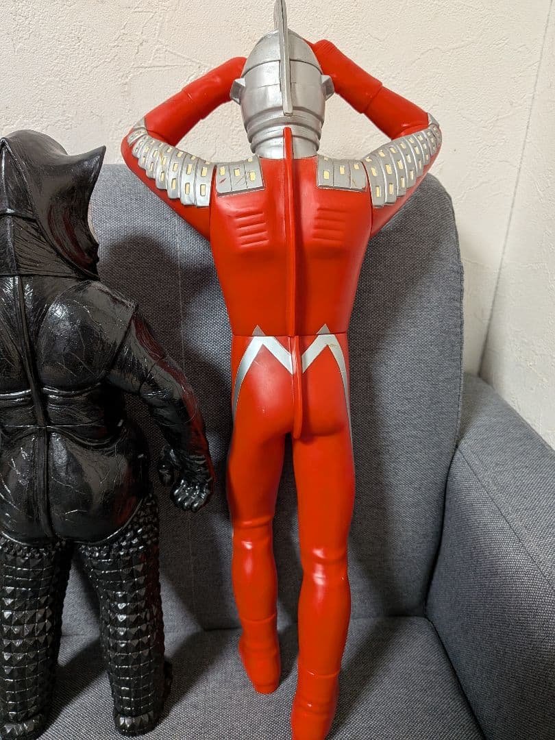 ウルトラマン　ソフビ　ビッグサイズソフビ　3種セット　メフィラス星人　ジャック