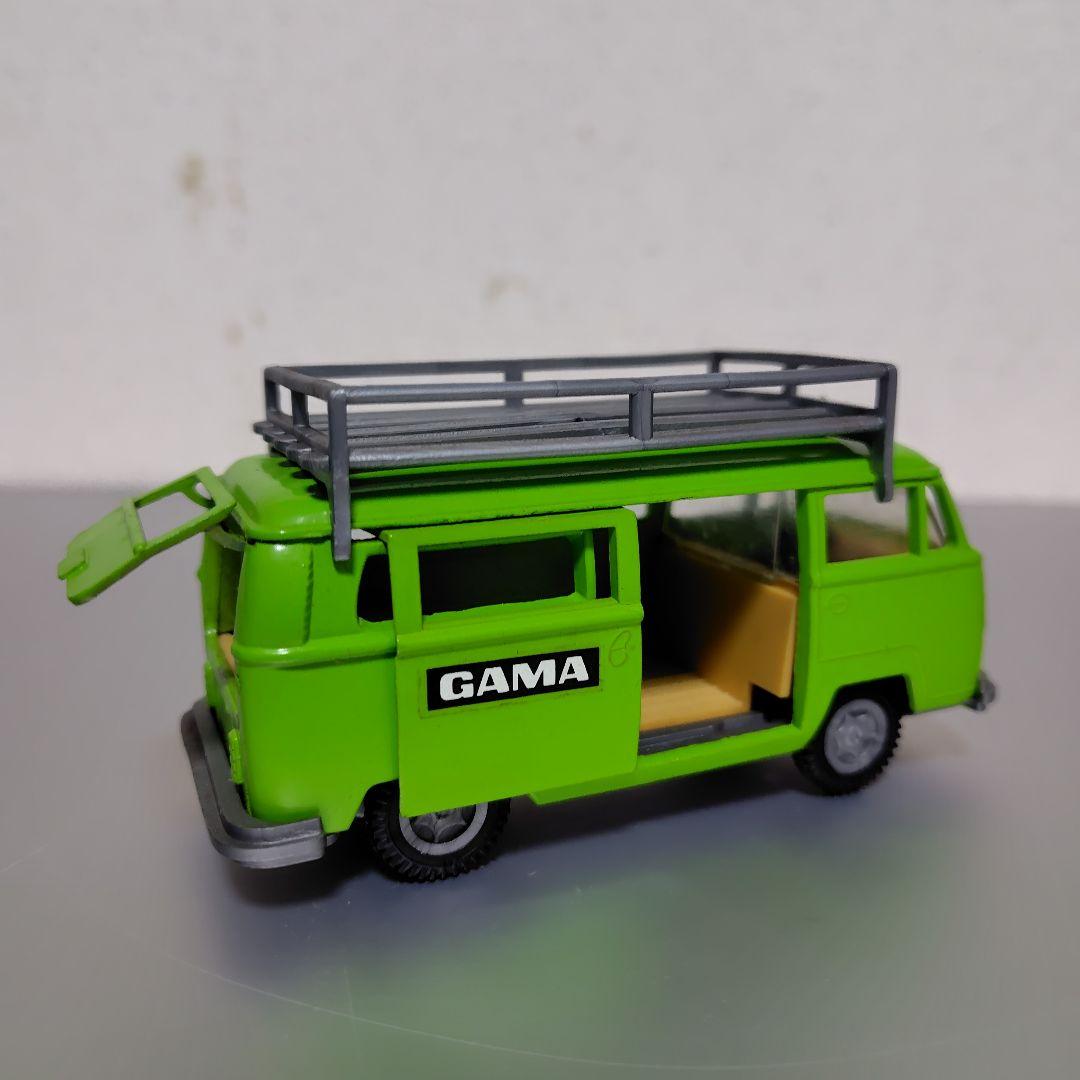 GAMA フォルクスワーゲンレイトバス キャリア付き　グリーン