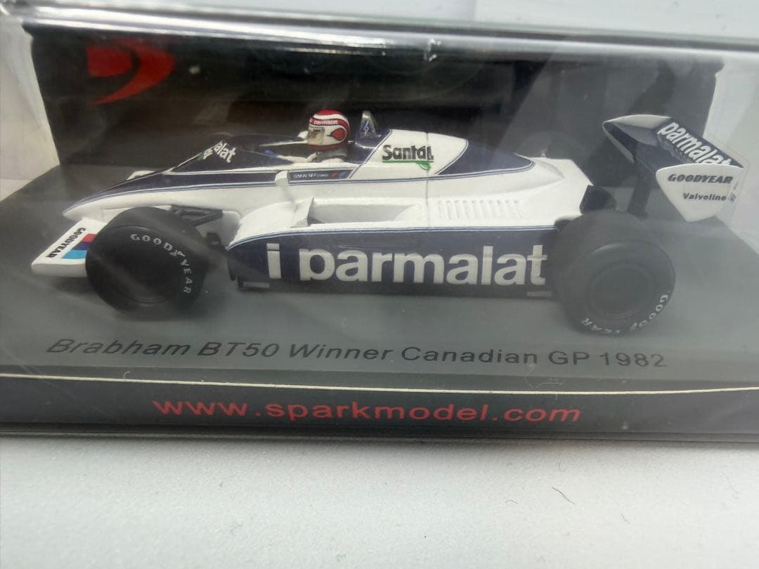 希少　スパーク 1/43 ブラバム BT50 1982 カナダGP優勝 N.ピケ