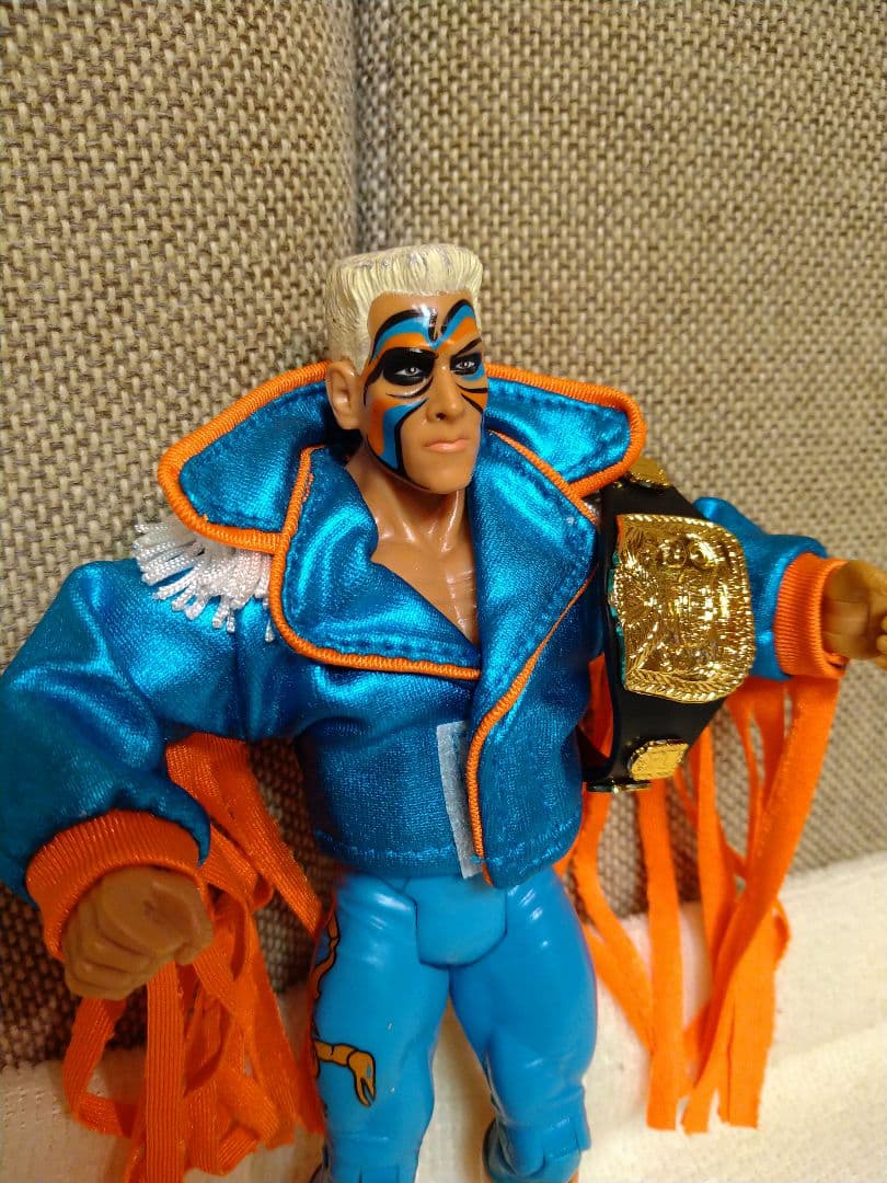 貴重！1点モノ　WWE WCW TNA　新日　スティング　コスチュームカスタム