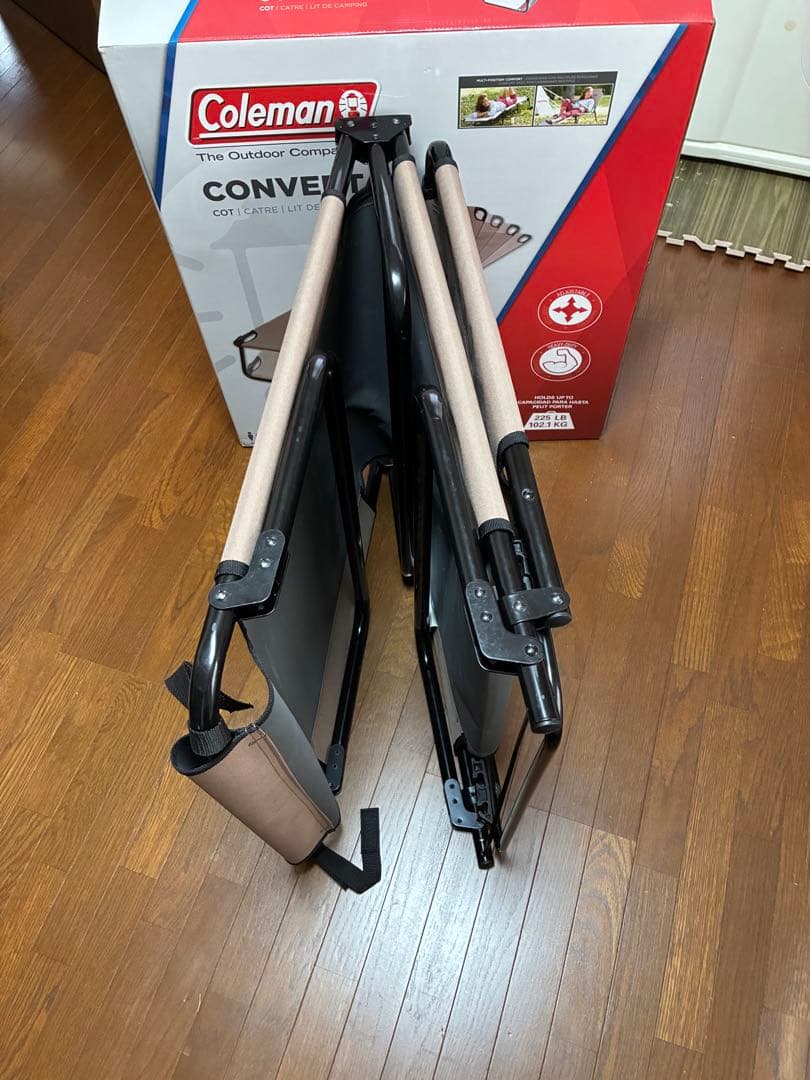 Coleman CONVERTA コット ベージュ
