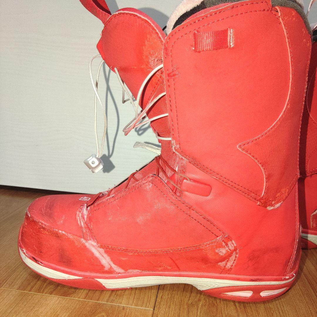 Salomon Kiana スノーボードブーツ 24.5cm 赤