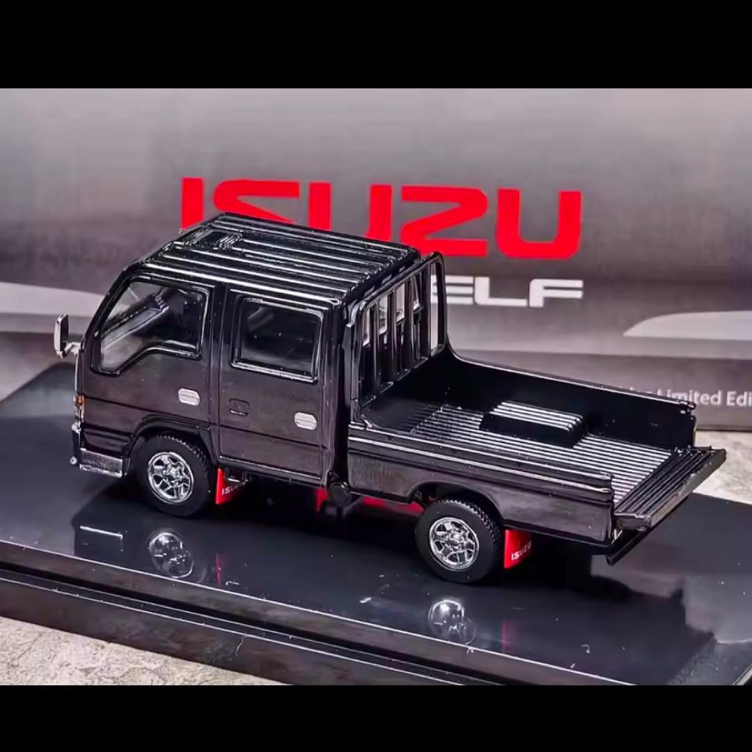 単品値引き不可！model1、1/64イスズダブルキャブトラック　500台限定
