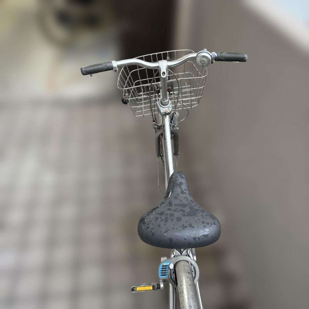 National Air Light シティサイクル 前カゴ付き 26インチ