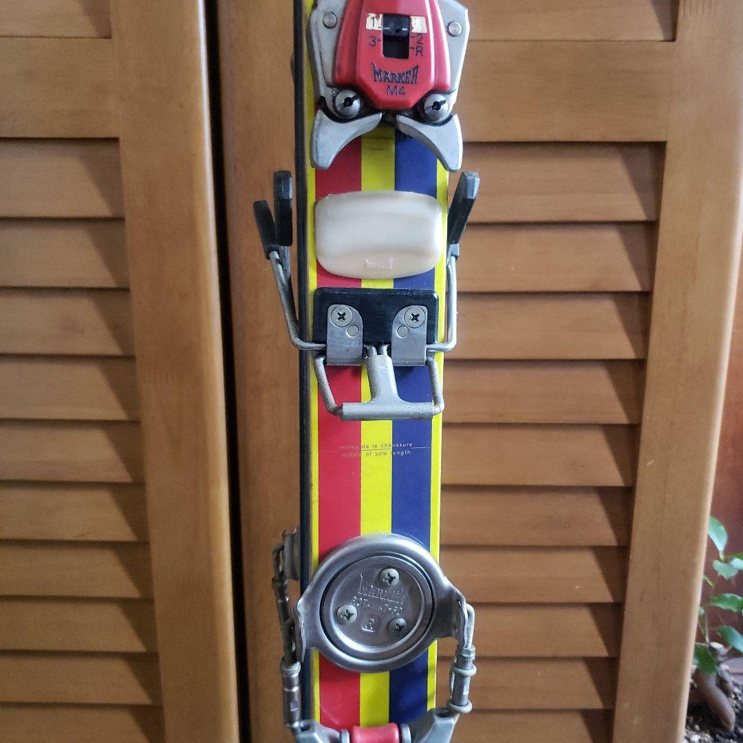 ROSSIGNOL スキー イエロー/ブルー/レッド