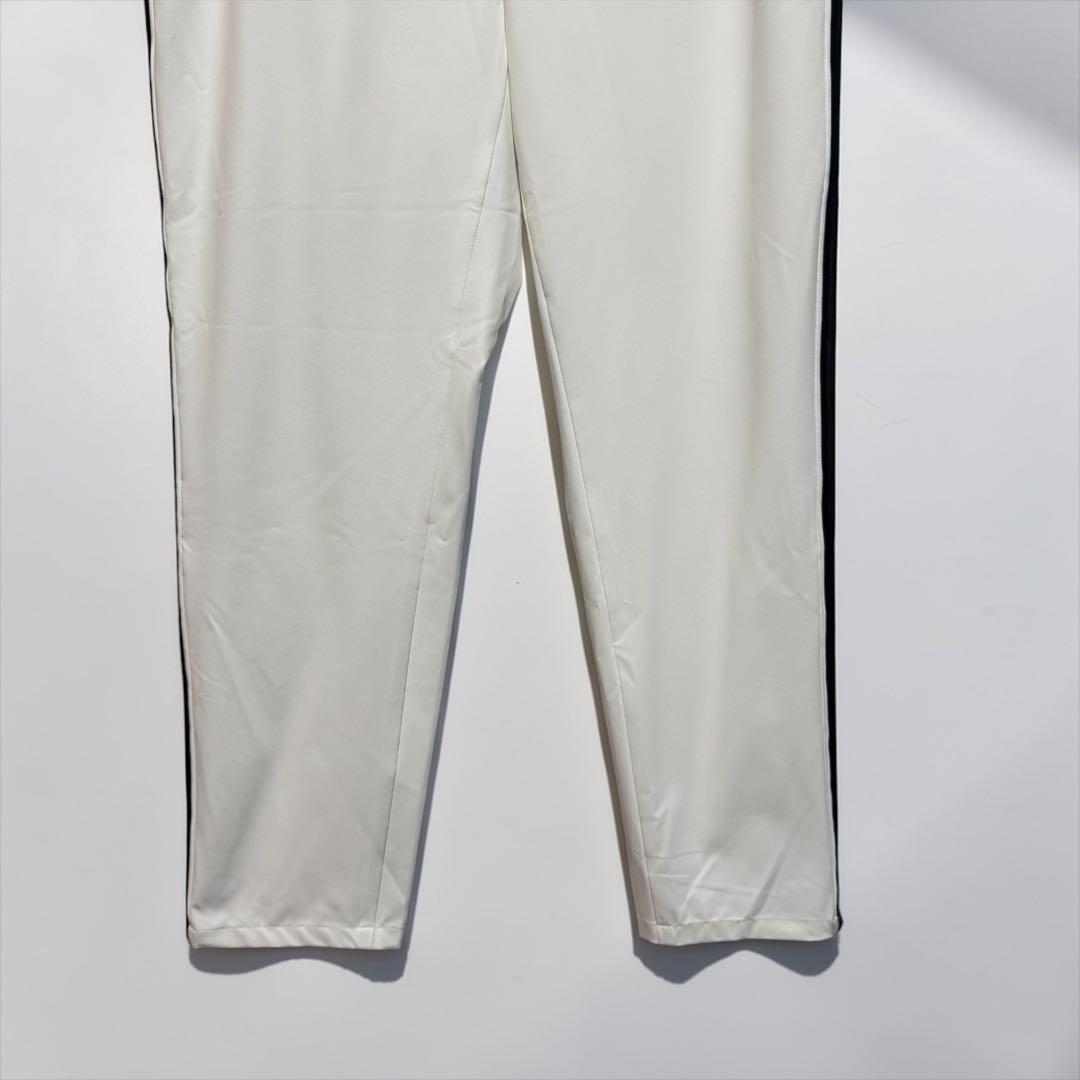 ニューバランス ゴルフ パンツ L 白 ストレッチ ロゴ レディース 美品