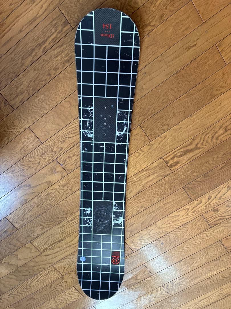 最終】BURTON idiom 154 藤原ヒロシ 希少 キャンバー　ディスク付