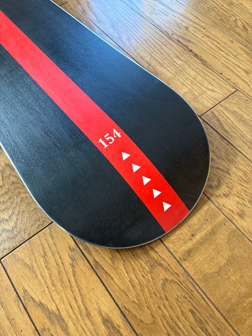 最終】BURTON idiom 154 藤原ヒロシ 希少 キャンバー　ディスク付