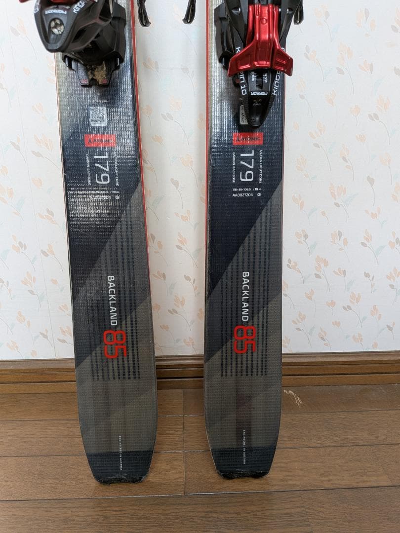 ねこ様　バックカントリースキー板　アトミックバックランド179　　山スキー板