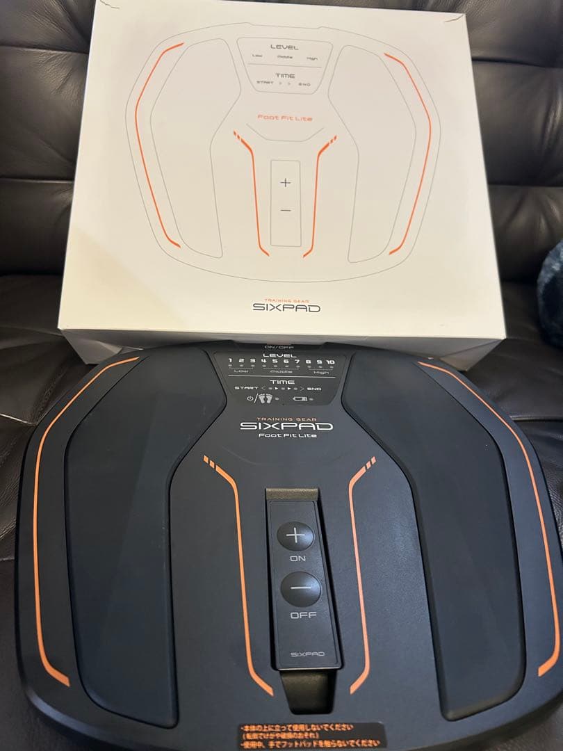 【SIXPAD 】Foot Fit Lite使用回数僅か美品 人気色BLACK