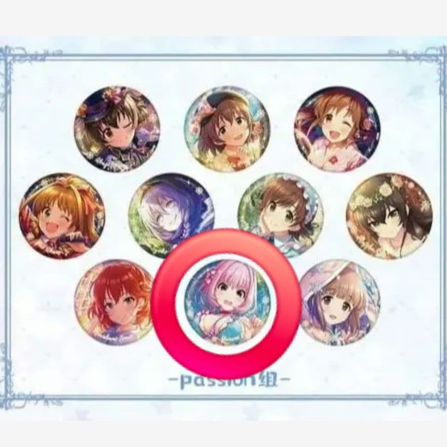 9個セット！【夢見りあむ】 グリッター缶バッジ