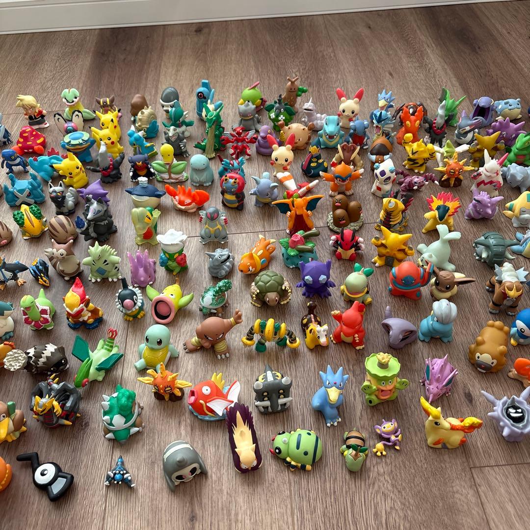ポケモン　指人形　フィギュアセット