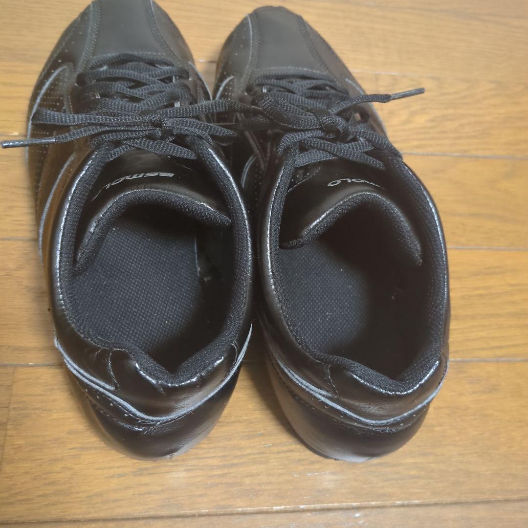 ビモロ　BEMOLO トレーニングシューズ　ブラック 　28センチ