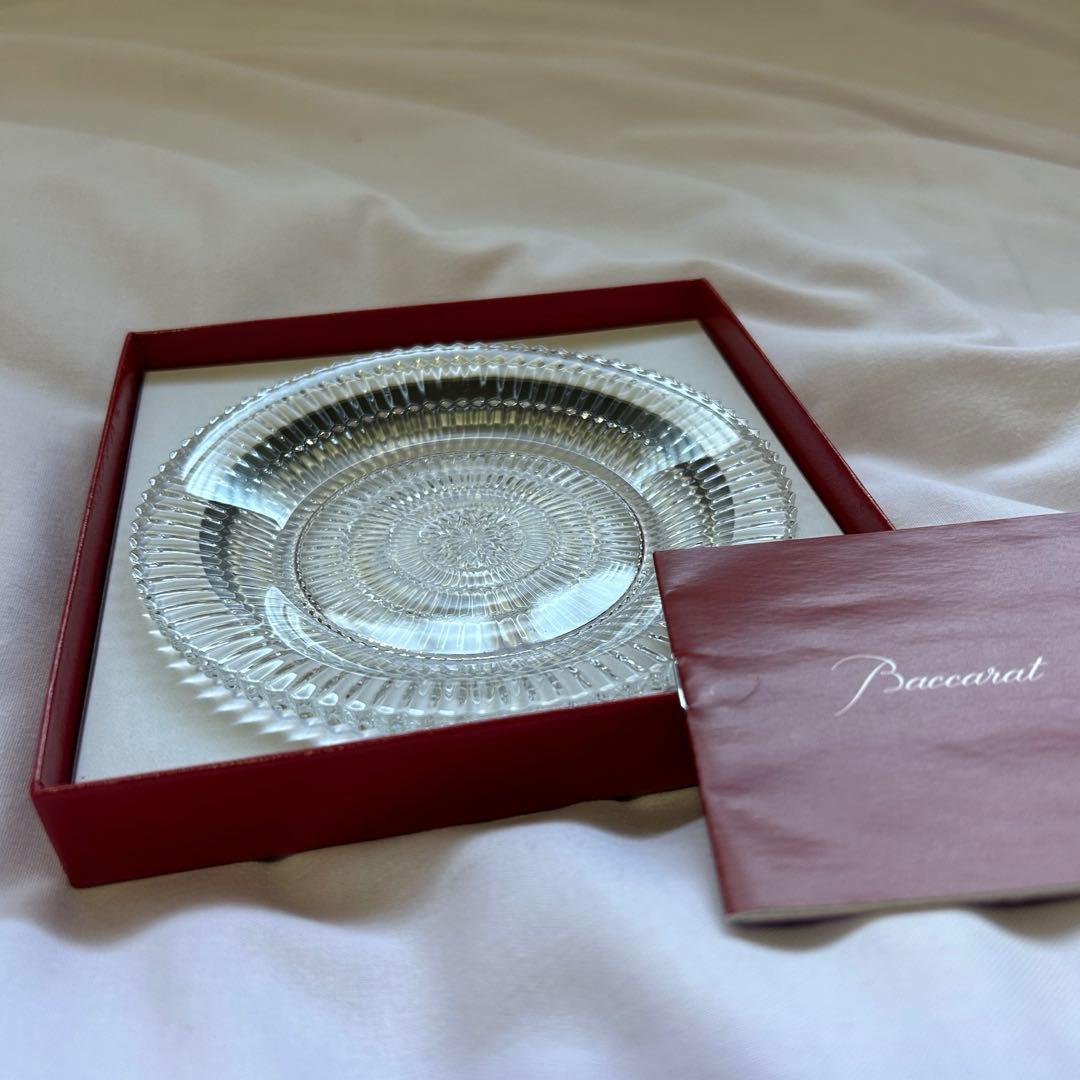 【新品】Baccarat バカラ ミルニュイ プレート 12cm 2枚セット
