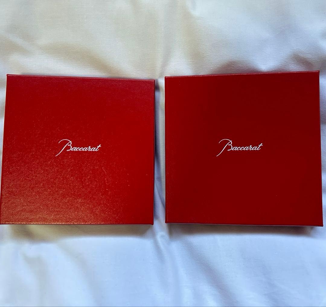 【新品】Baccarat バカラ ミルニュイ プレート 12cm 2枚セット