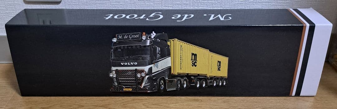 自動車 WSI 01-4382 VOLVO SLEEPER CAB+CONTAINER