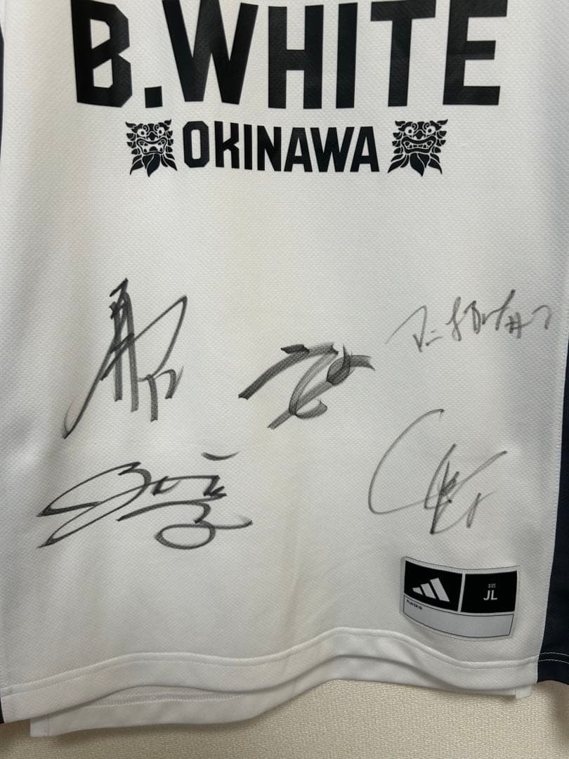 Bリーグ オールスター2024 沖縄 スタメン直筆サイン入りユニフォーム2枚