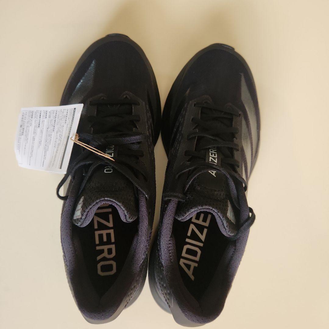 新品タグ付き アディゼロ SL2 ランニング コアブラックadidas