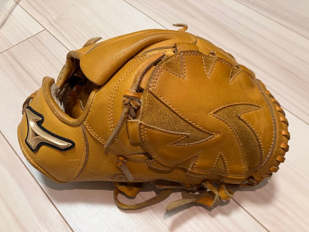 【値段交渉可】Mizuno Global Elite 軟式グローブ イエロー