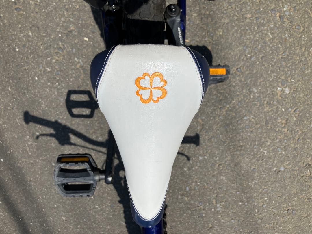 ヨツバサイクル　14インチ　ネイビー
