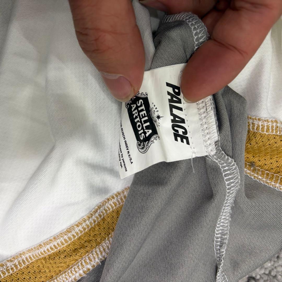 PALACE × ARTOIS コラボ ホワイト サッカーシャツ Lサイズ