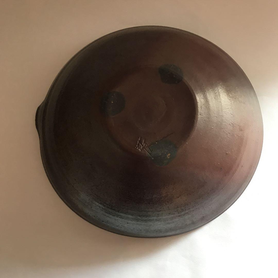 焼締片口櫛目大鉢