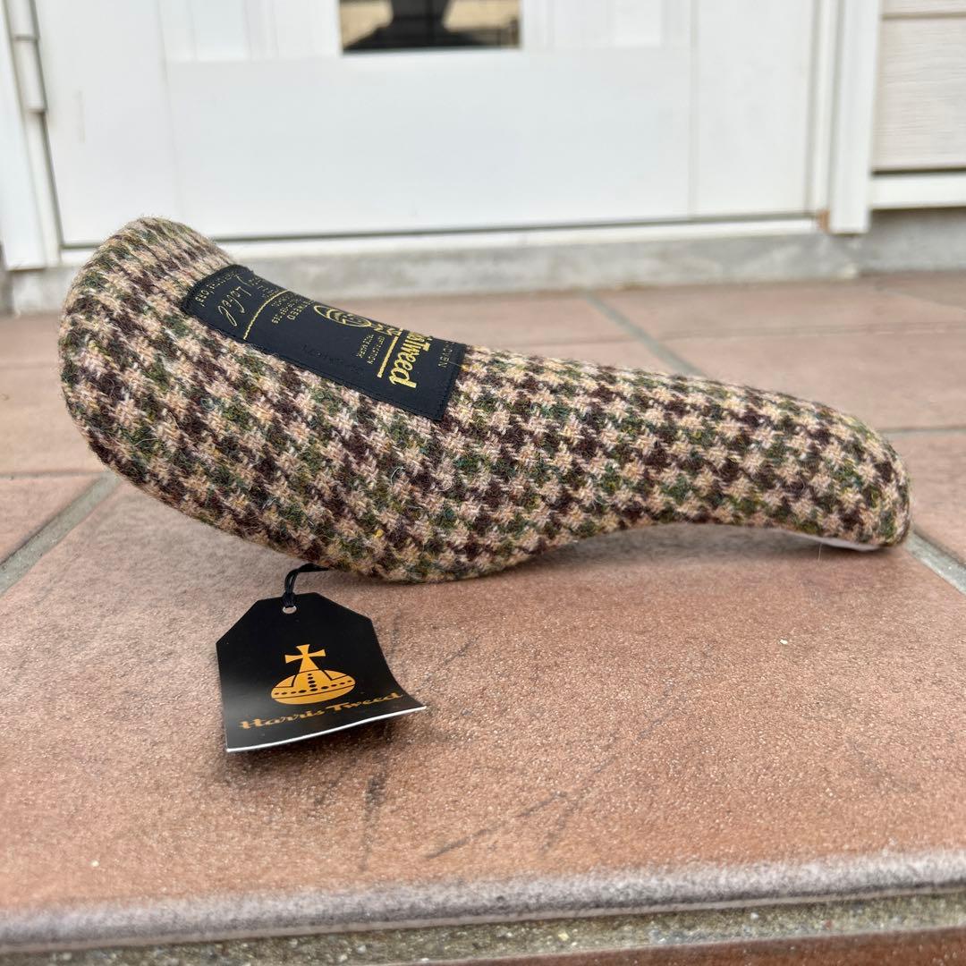 ハリスツイード　Harris Tweed サドル　自転車　⑤