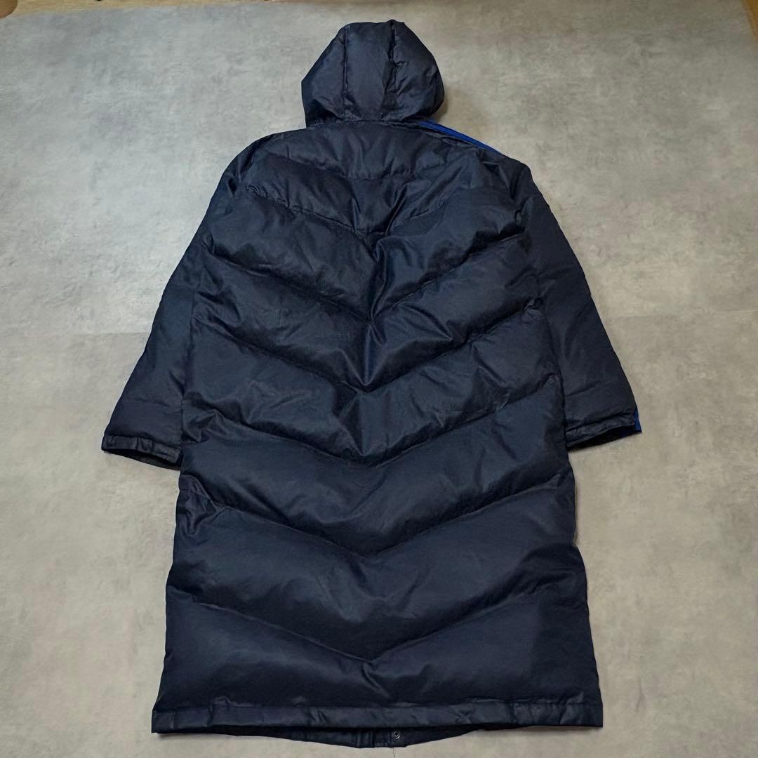 adidas アディダス 防風防水 肉厚 ロングダウンコート ベンチコート L