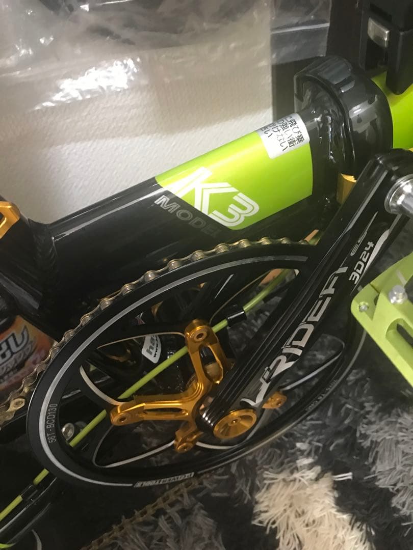 DAHON K3 フルカスタム　室内保管　折り畳み　軽量コンパクト