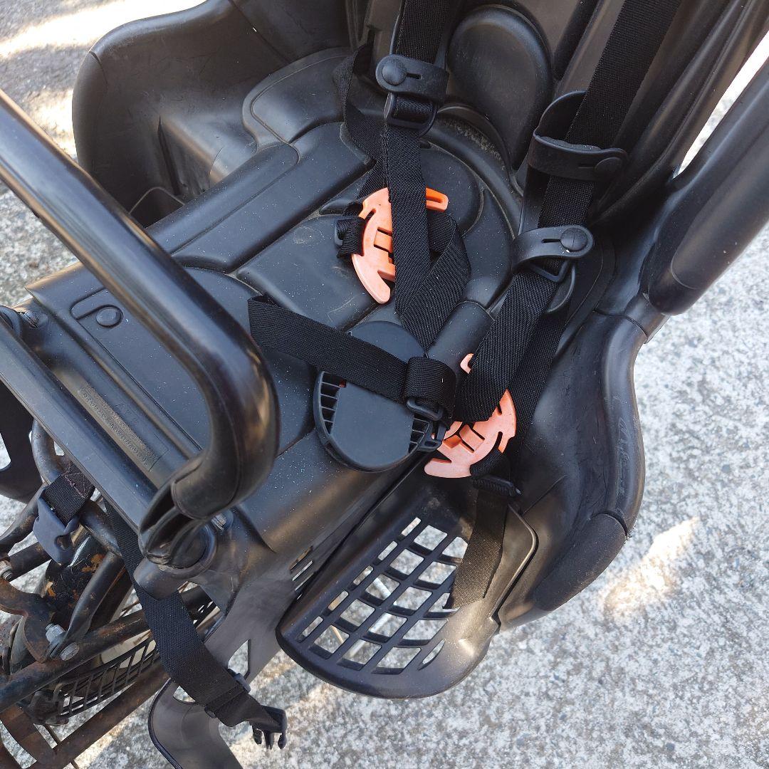 【引取限定】20インチシティサイクル チャイルドシート付き
