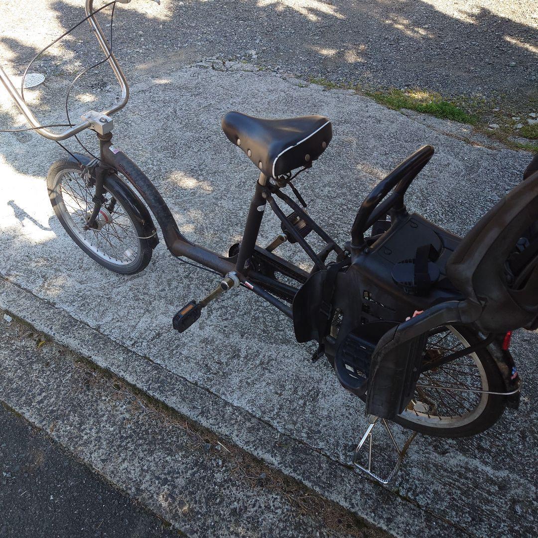 【引取限定】20インチシティサイクル チャイルドシート付き