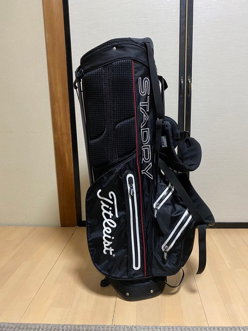 最終価格❗️タイトリスト軽量スタンド式キャディーバック