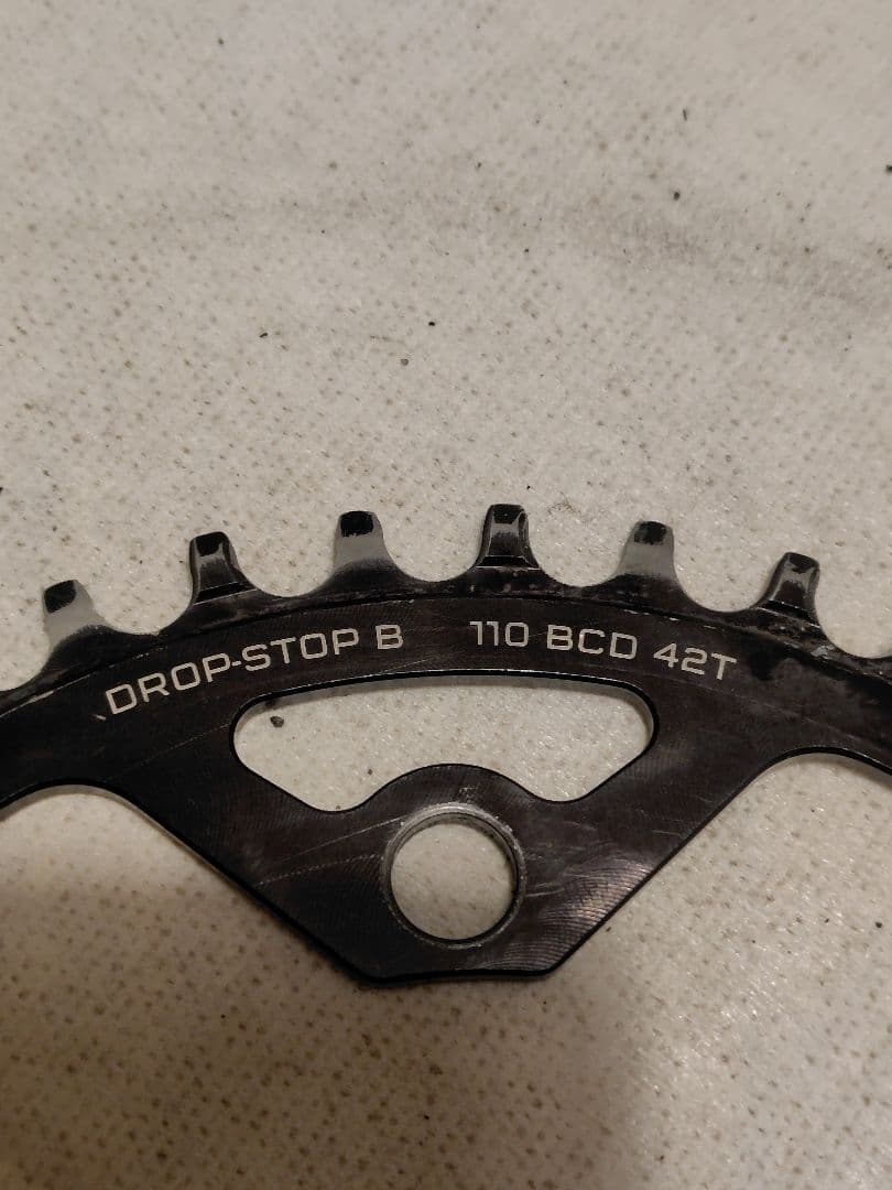 WOLF TOOTH DROPSTOP チェーンリング 42T（PCD110）