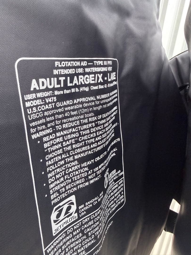 JET PILOT MATRIX ライフジャケット L/XL 希少 旧ロゴ 新品
