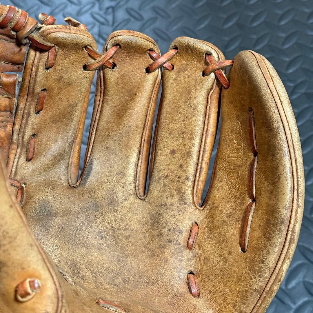 R.K.MIZUNO 硬式 内野手用 グローブ ミズノ 赤カップ ビンテージ
