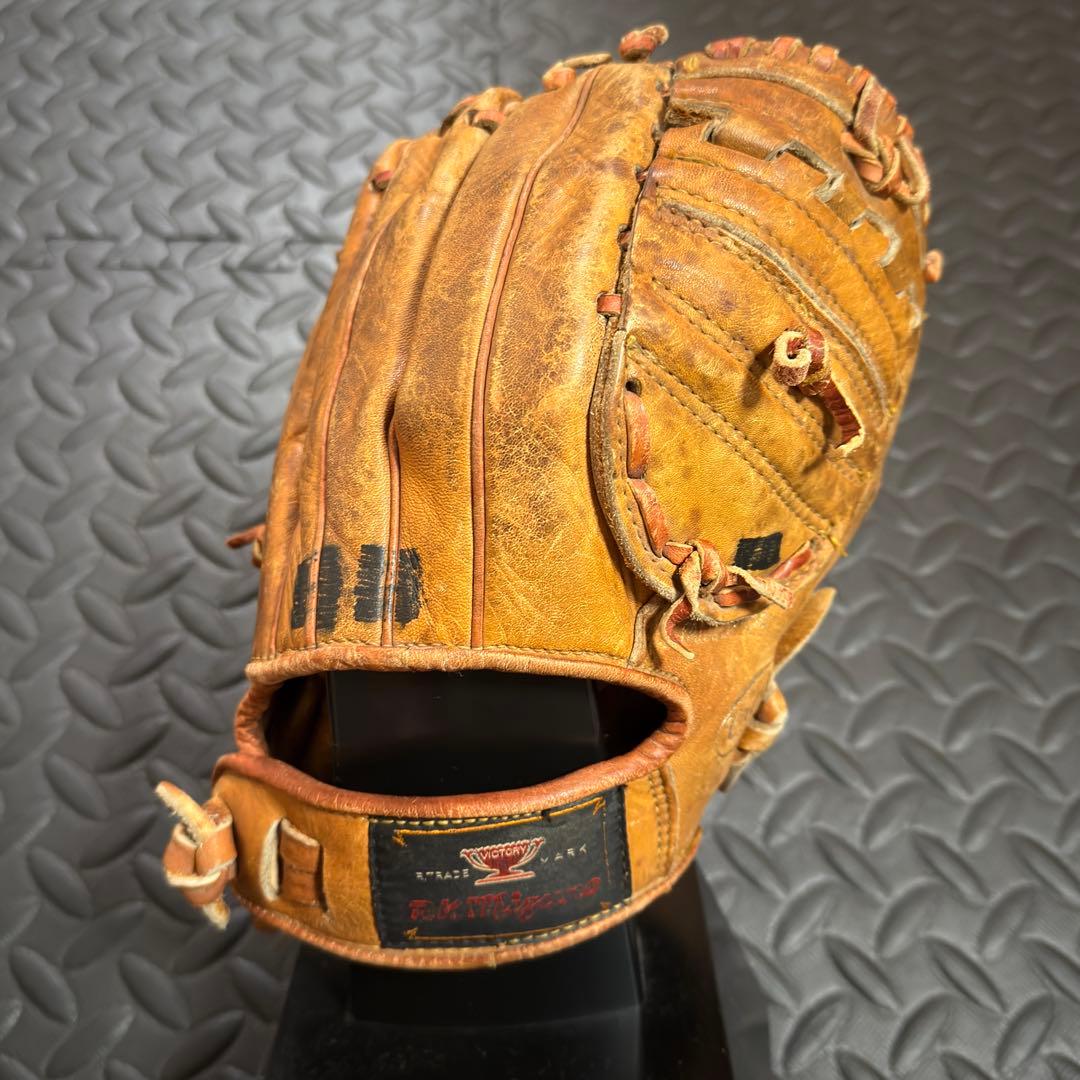R.K.MIZUNO 硬式 内野手用 グローブ ミズノ 赤カップ ビンテージ