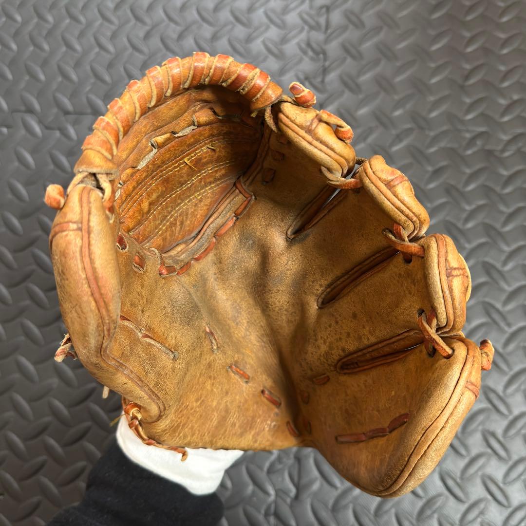 R.K.MIZUNO 硬式 内野手用 グローブ ミズノ 赤カップ ビンテージ