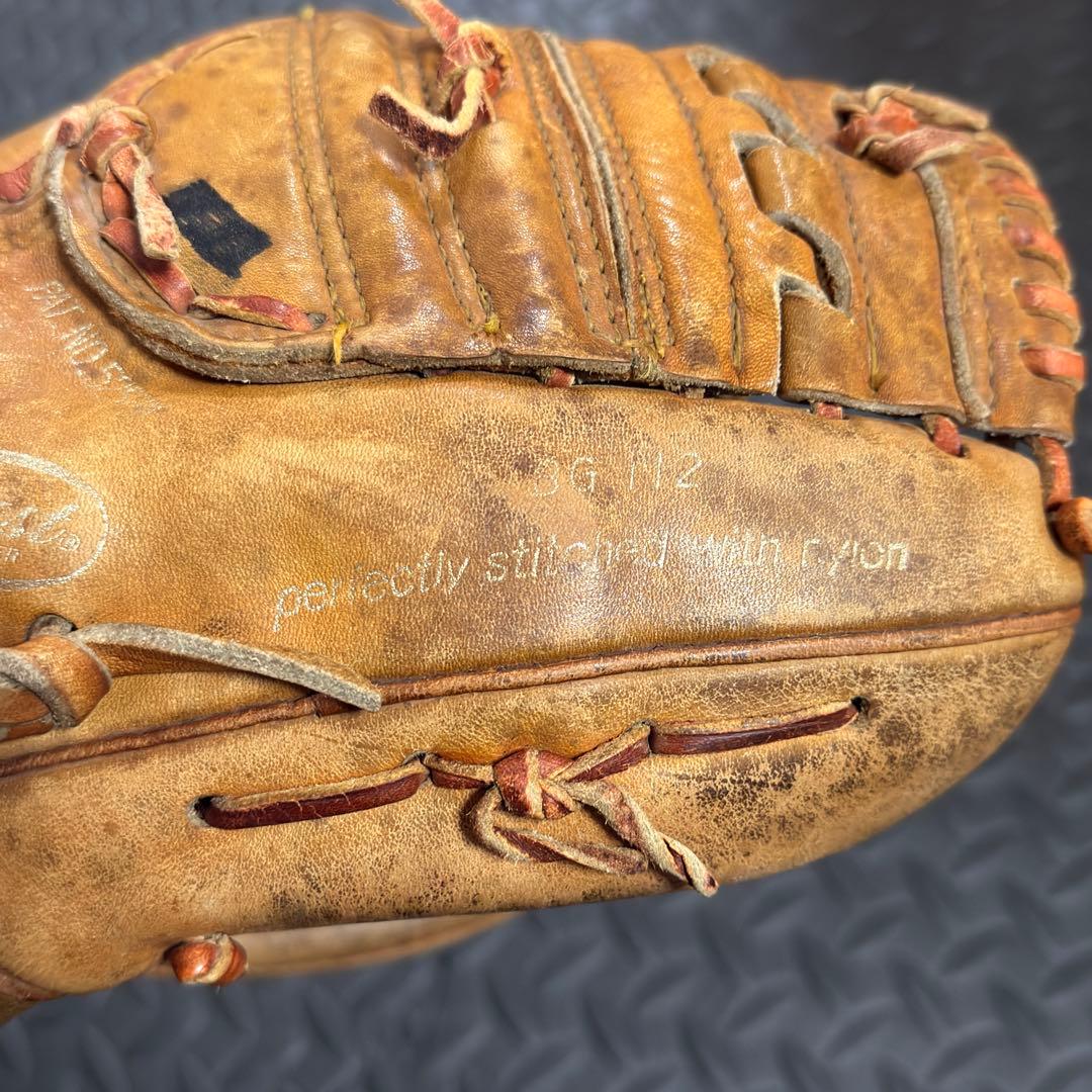 R.K.MIZUNO 硬式 内野手用 グローブ ミズノ 赤カップ ビンテージ