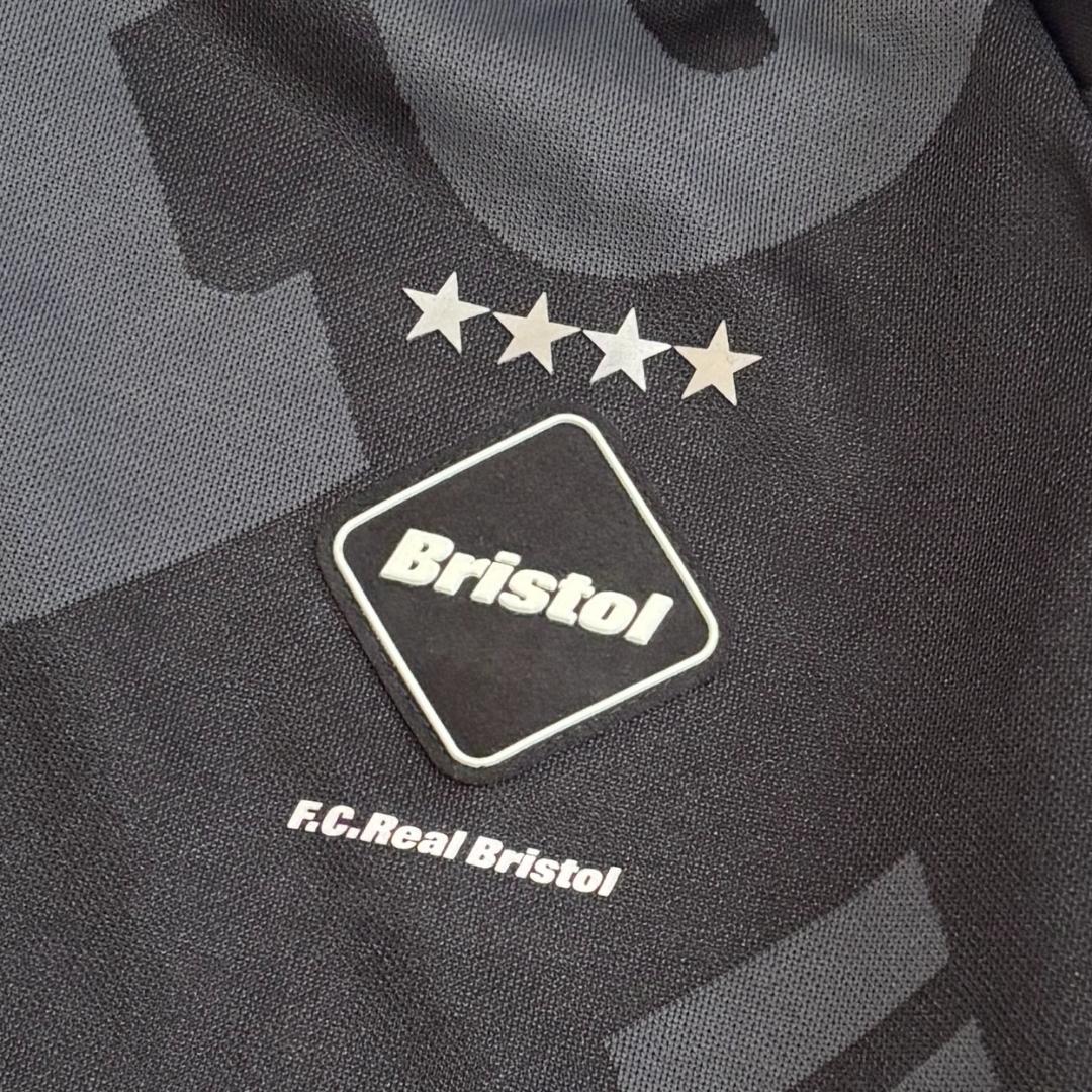 【新品】F.C.R.B. SOPH. ジャージ ビッグロゴ 総柄 M ブラック