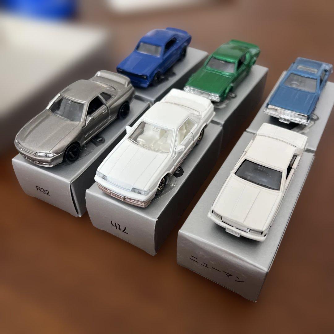 トミカ スカイライン６台セット SKYLINE HISTORY イケダ特注