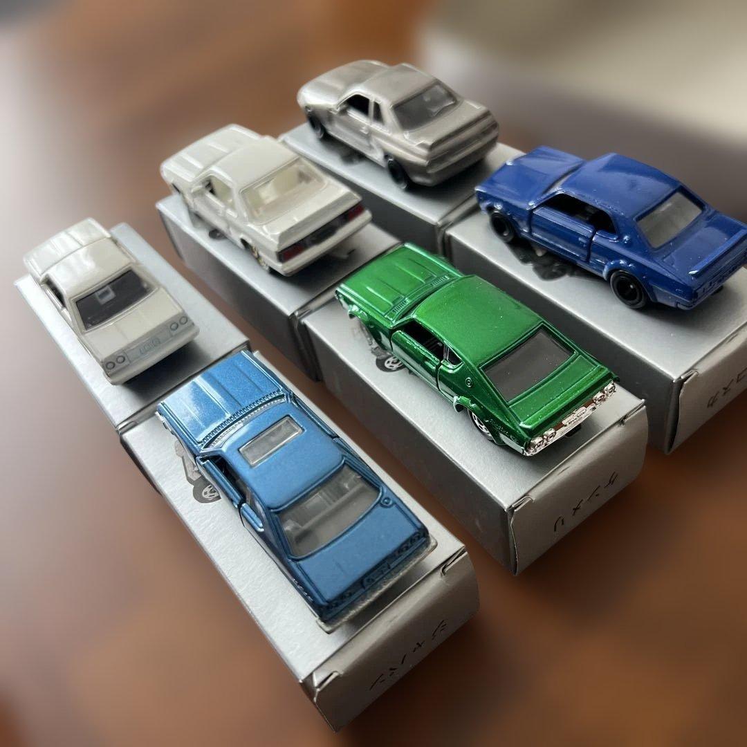 トミカ スカイライン６台セット SKYLINE HISTORY イケダ特注